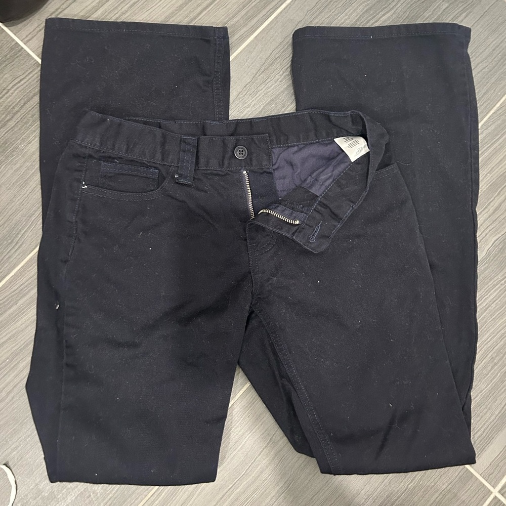 J Galt Black Cotton Pants